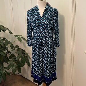Liz Claiborne geometric pattern dress- New With Tags!